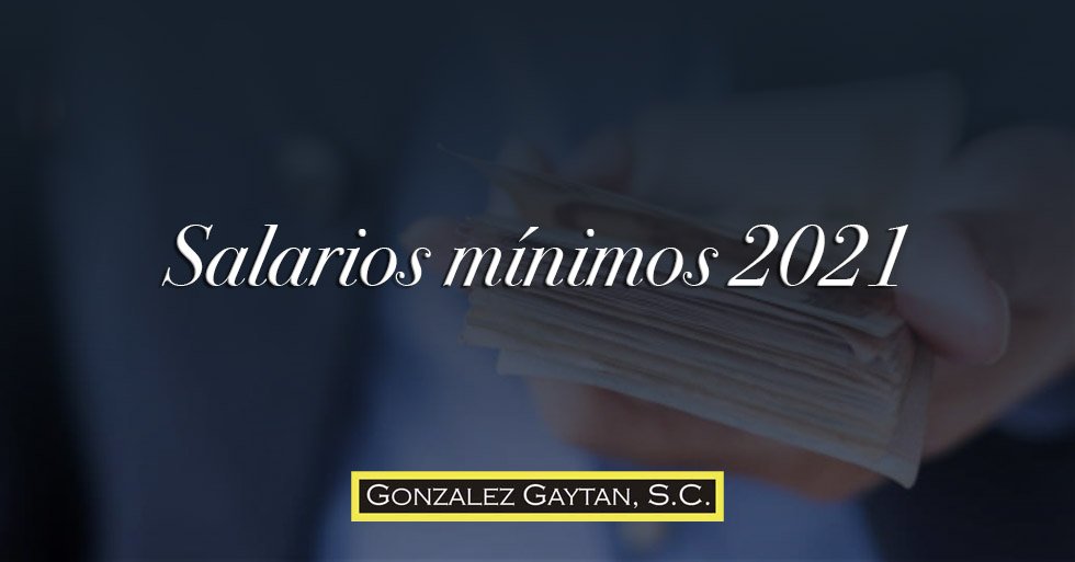 Salario minimo 2021